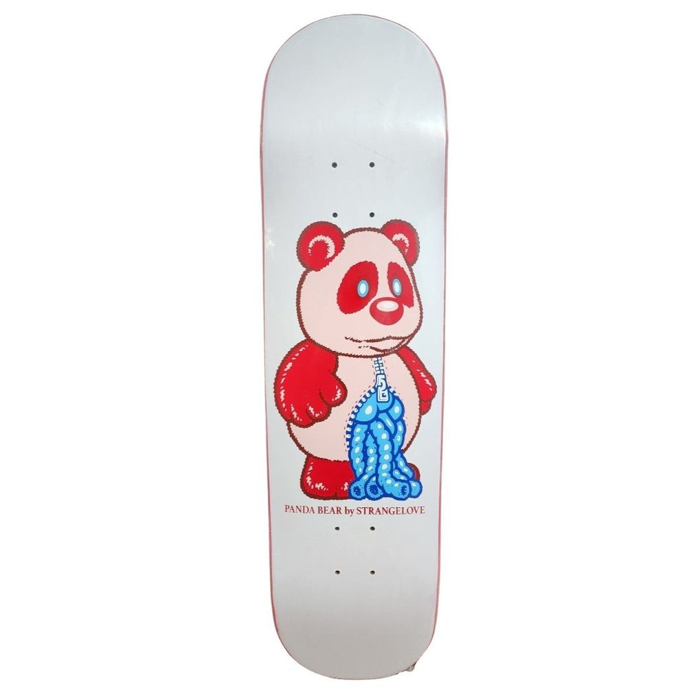 Strangelove Skateboard Valentines Day Red Panda Bear 8.25" Deck New Sealed
